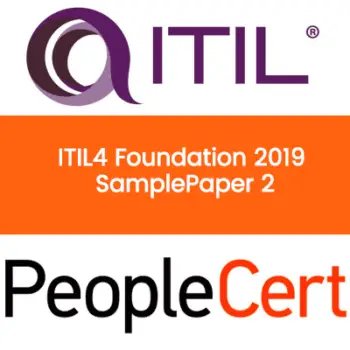 ITIL4 Foundation Sample 2